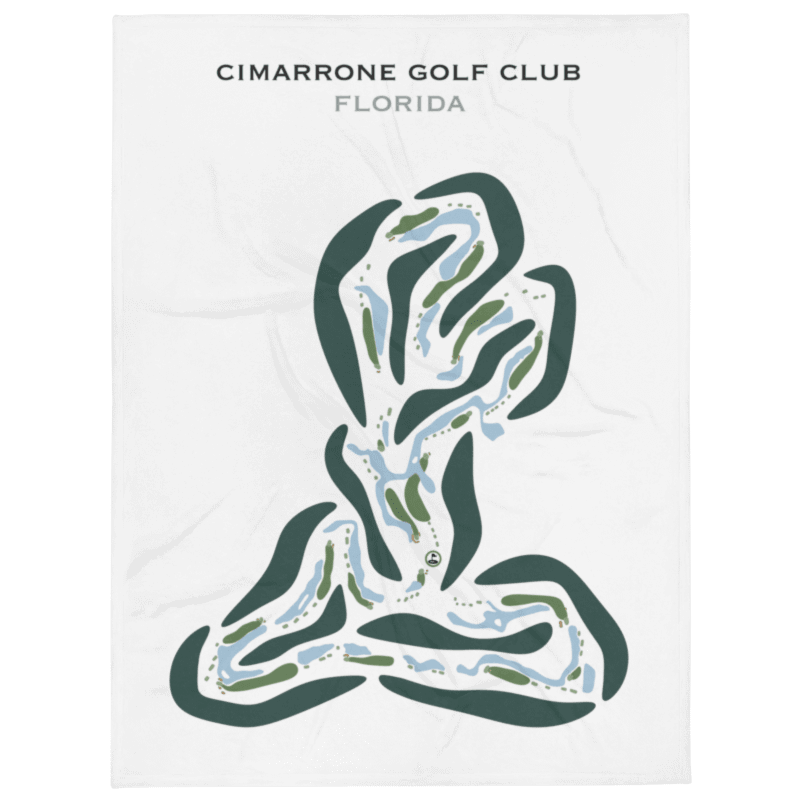 Cimarrone Golf Club, Florida - Printed Golf Courses