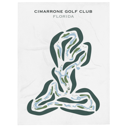 Cimarrone Golf Club, Florida - Printed Golf Courses