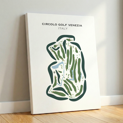 Circolo Golf Venezia, Italy - Printed Golf Courses
