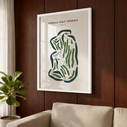 Circolo Golf Venezia, Italy - Printed Golf Courses
