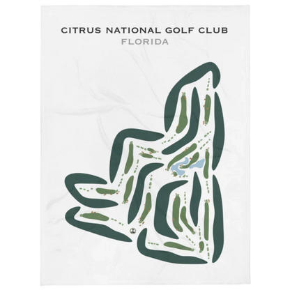 Citrus National Golf Club, Florida - Printed Golf Courses