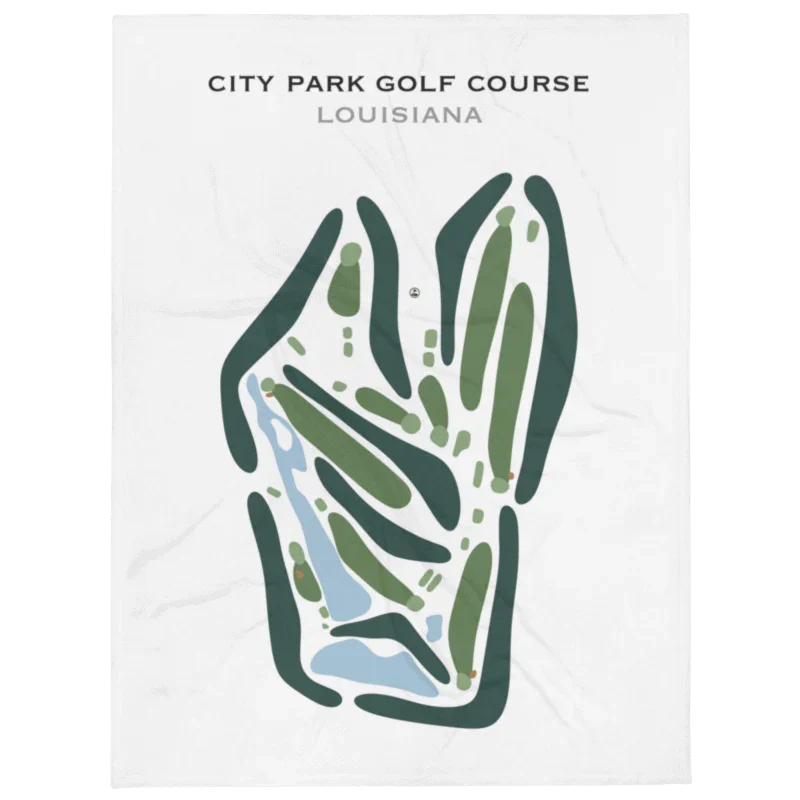 City Park Golf Course, Louisiana - Printed Golf Courses