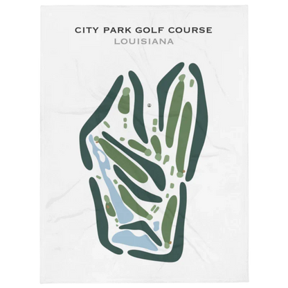 City Park Golf Course, Louisiana - Printed Golf Courses