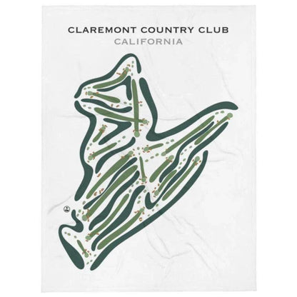 Claremont Country Club, California - Printed Golf Courses