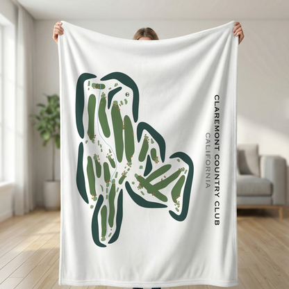 Claremont Country Club, California - Printed Golf Courses