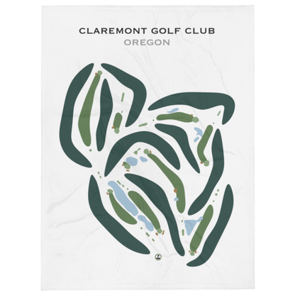 Claremont Golf Club, Oregon - Printed Golf Courses