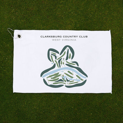 Clarksburg Country Club, West Virginia - Printed Golf Courses