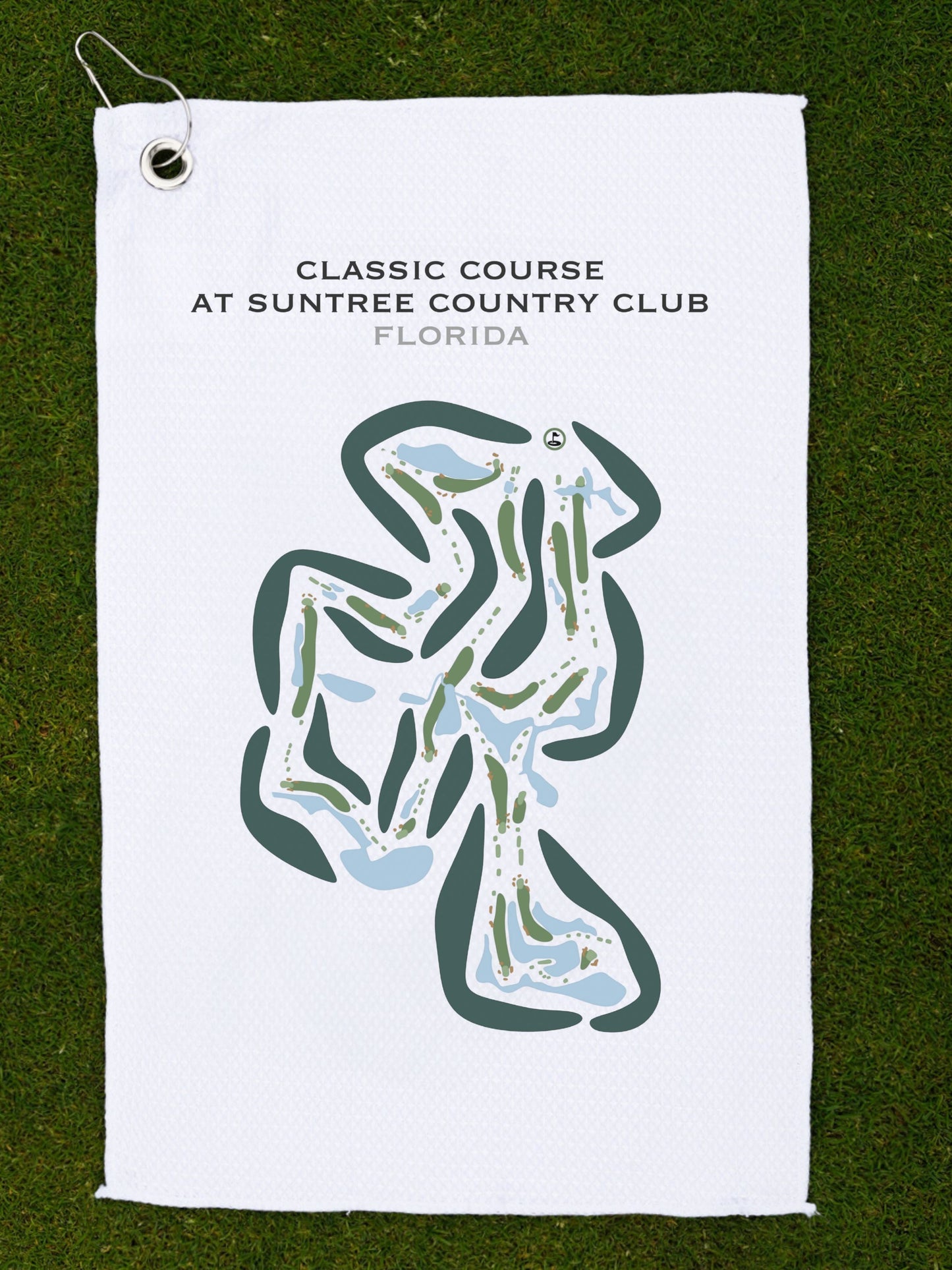 Classic Course at Suntree Country Club, Florida - Printed Golf Courses