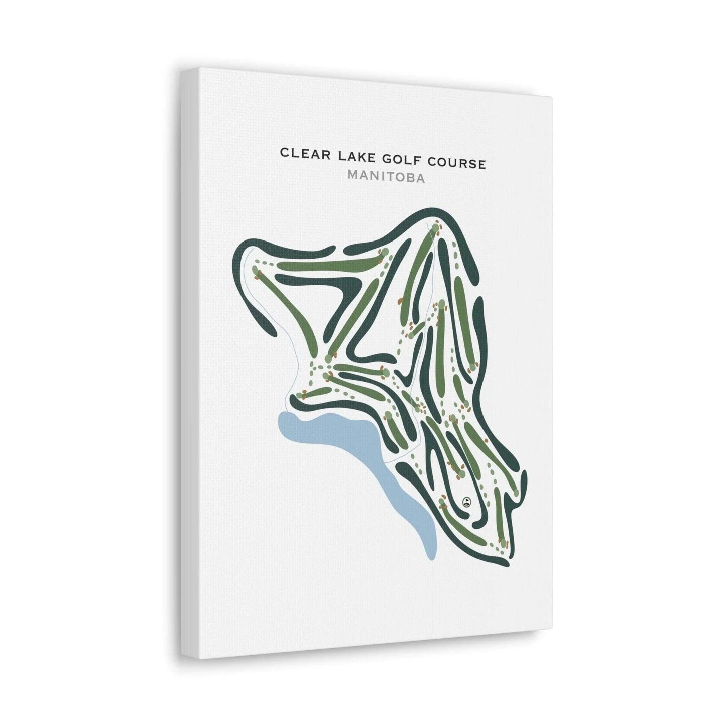Clear Lake Golf Course, Manitoba - Printed Golf Courses