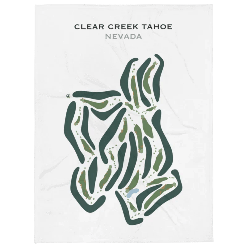 Clear Creek Tahoe, Nevada - Printed Golf Courses