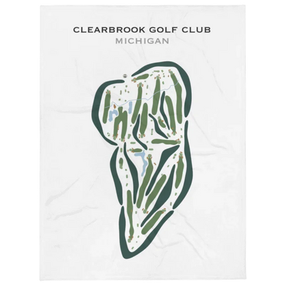 Clearbrook Golf Club, Michigan - Printed Golf Courses