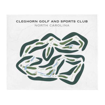 Cleghorn Golf & Sports Club, North Carolina - Printed Golf Courses