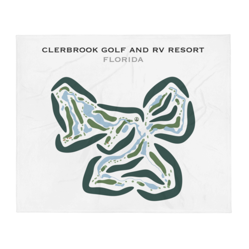 Clerbrook Golf & RV Resort, Florida - Printed Golf Courses