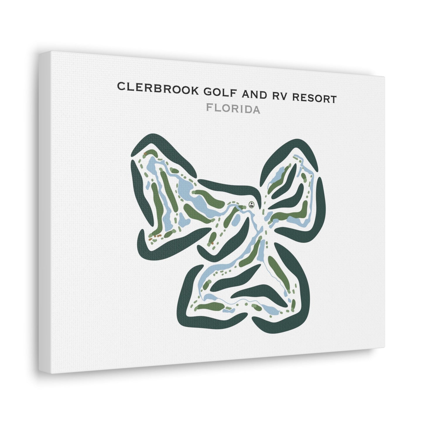 Clerbrook Golf & RV Resort, Florida - Printed Golf Courses