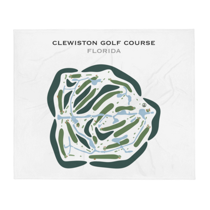 Clewiston Golf Course, Florida - Printed Golf Courses
