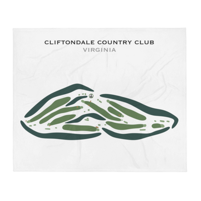Cliftondale Country Club, Virginia - Printed Golf Courses