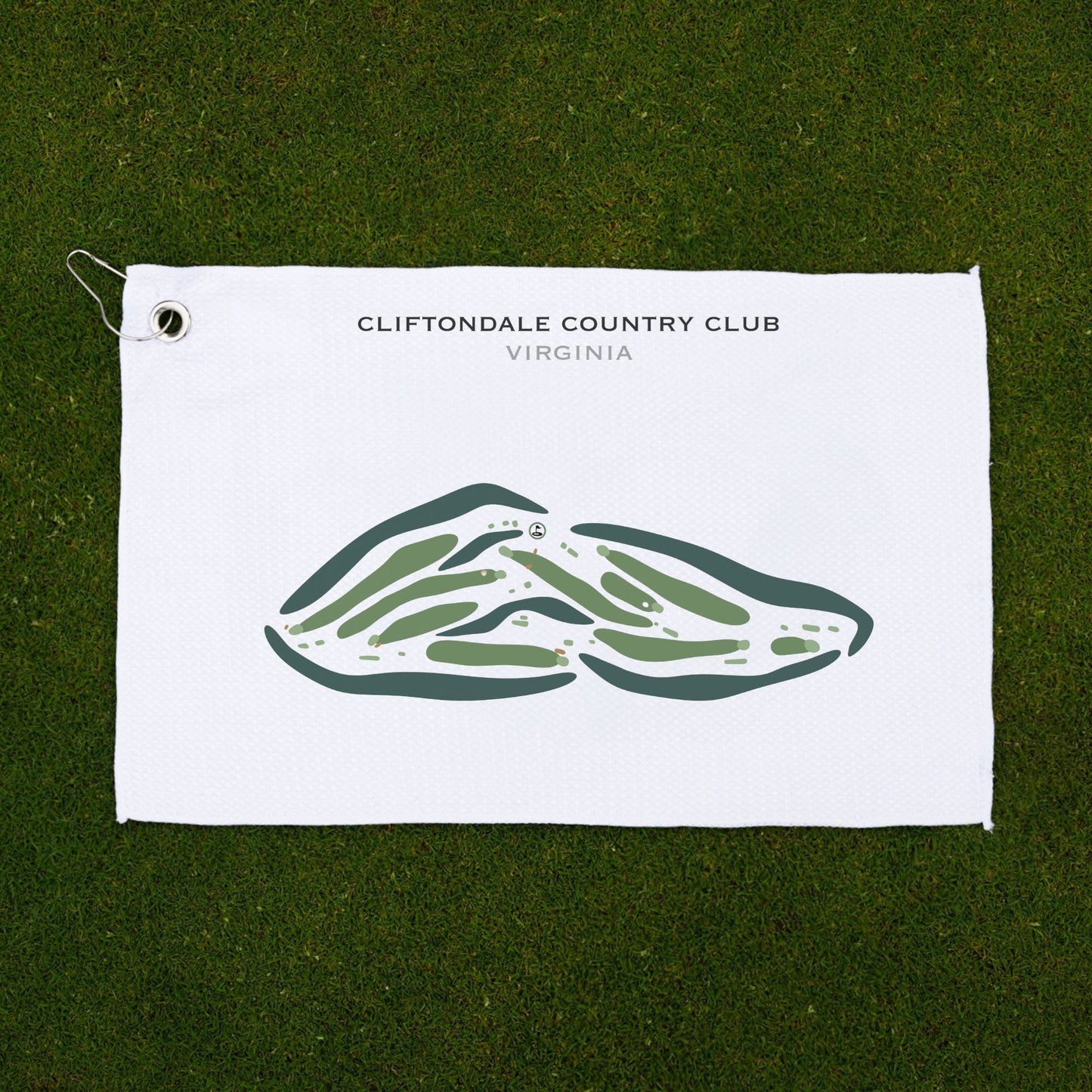 Cliftondale Country Club, Virginia - Printed Golf Courses