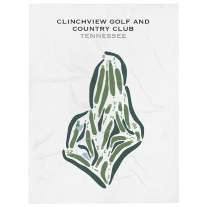 Clinchview Golf & Country Club, Tennessee - Printed Golf Courses