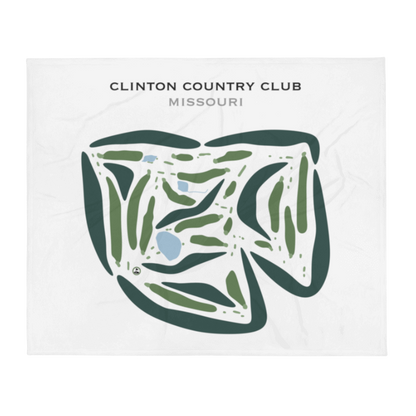 Clinton Country Club, Missouri - Printed Golf Courses