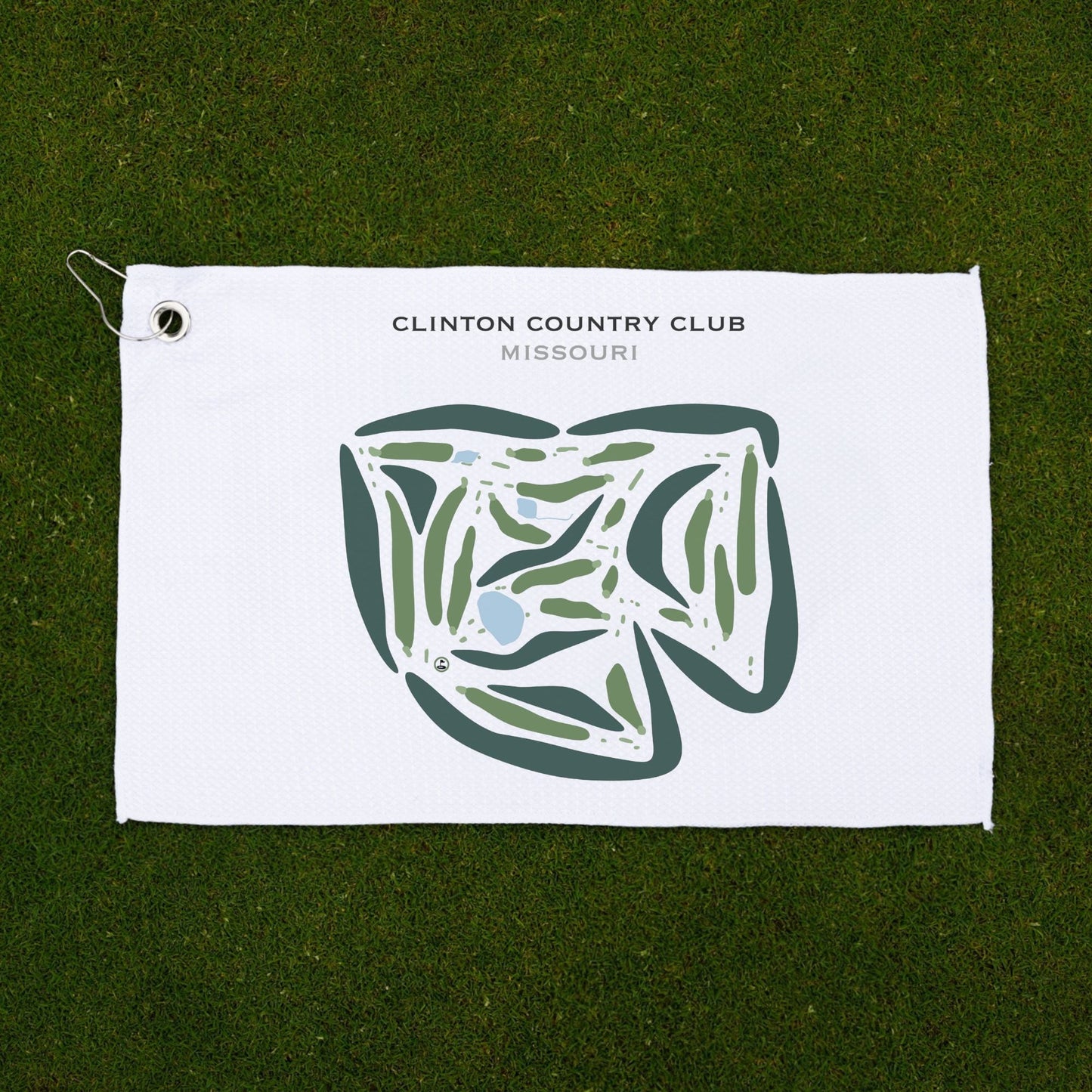 Clinton Country Club, Missouri - Printed Golf Courses