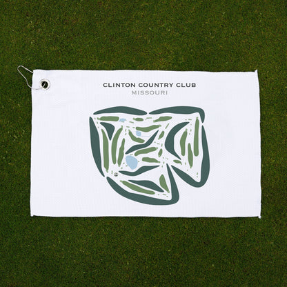 Clinton Country Club, Missouri - Printed Golf Courses