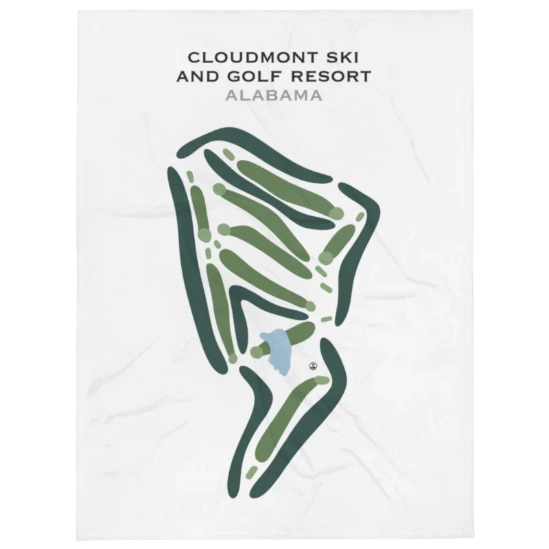 Cloudmont Ski & Golf Resort, Alabama - Printed Golf Course