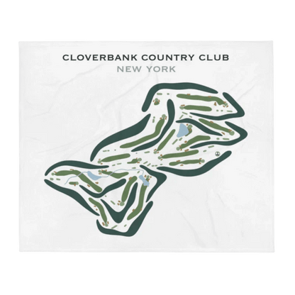 Cloverbank Country Club, New York - Printed Golf Courses