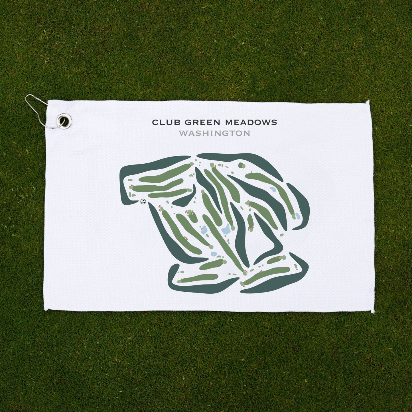 Club Green Meadows, Washington - Printed Golf Courses
