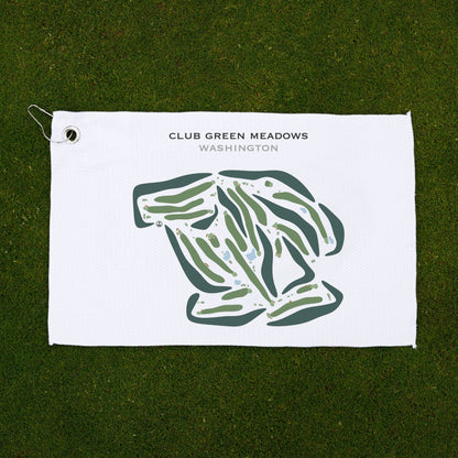 Club Green Meadows, Washington - Printed Golf Courses