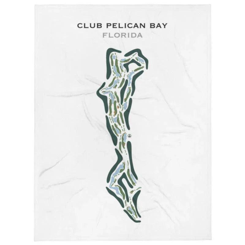 Club Pelican Bay, Florida - Printed Golf Course
