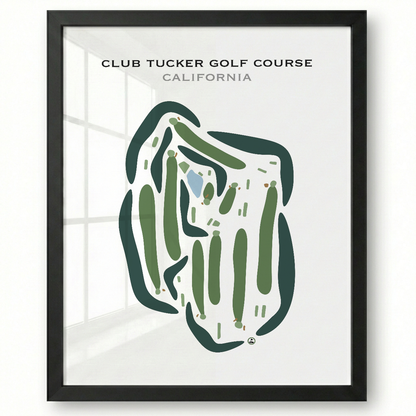 Club Tucker Golf Course, California - Printed Golf Courses