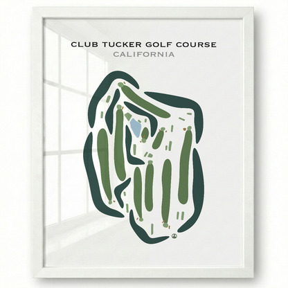 Club Tucker Golf Course, California - Printed Golf Courses