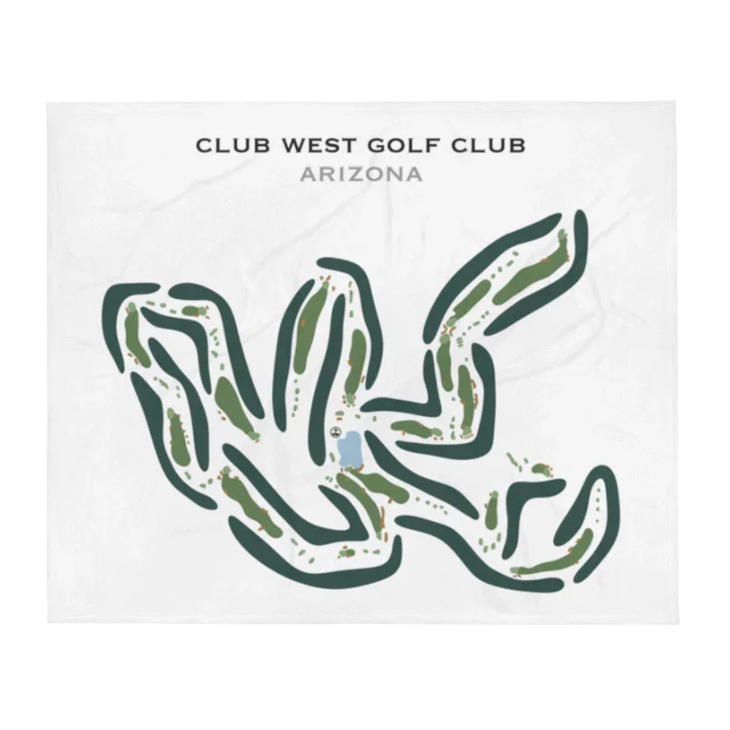 Club West Golf Club, Arizona - Printed Golf Courses