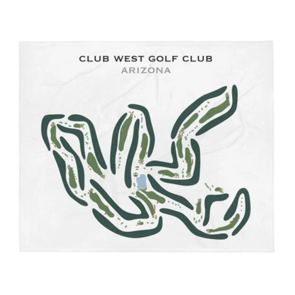 Club West Golf Club, Arizona - Printed Golf Courses