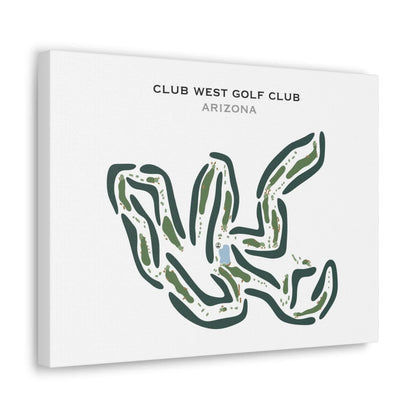Club West Golf Club, Arizona - Printed Golf Courses