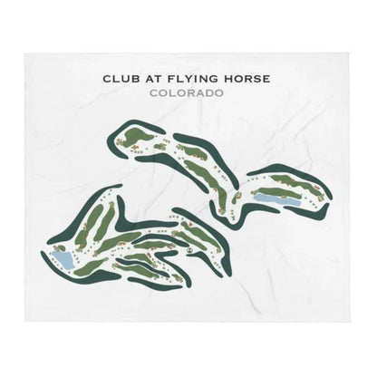 Club At Flying Horse, Colorado - Printed Golf Course