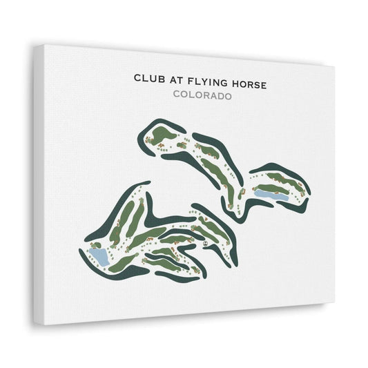 Club At Flying Horse, Colorado - Printed Golf Course