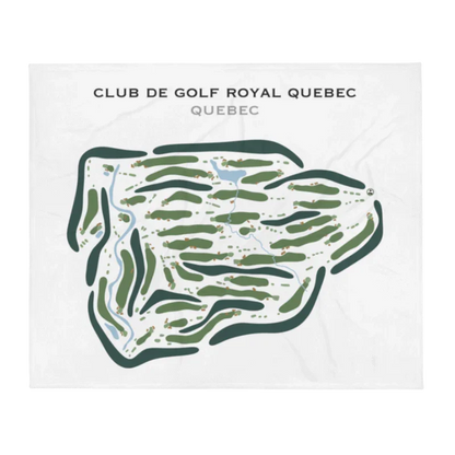 Club de Golf Royal Quebec, Quebec, Canada - Printed Golf Courses