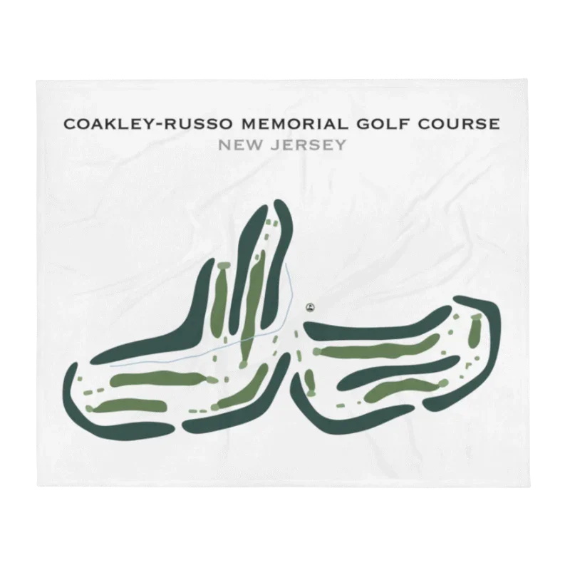 Coakley-Russo Memorial Golf Course, New Jersey - Printed Golf Courses
