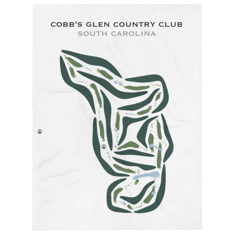 Cobbs Glen Country Club, South Carolina - Printed Golf Courses