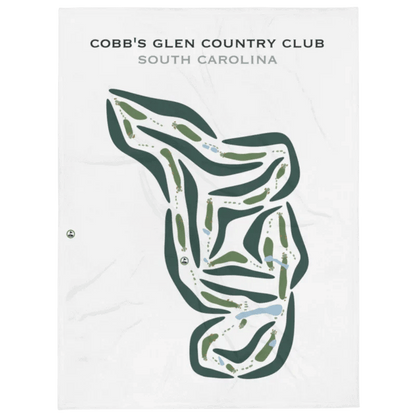 Cobbs Glen Country Club, South Carolina - Printed Golf Courses