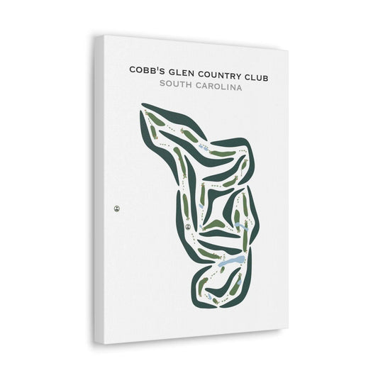 Cobbs Glen Country Club, South Carolina - Printed Golf Courses