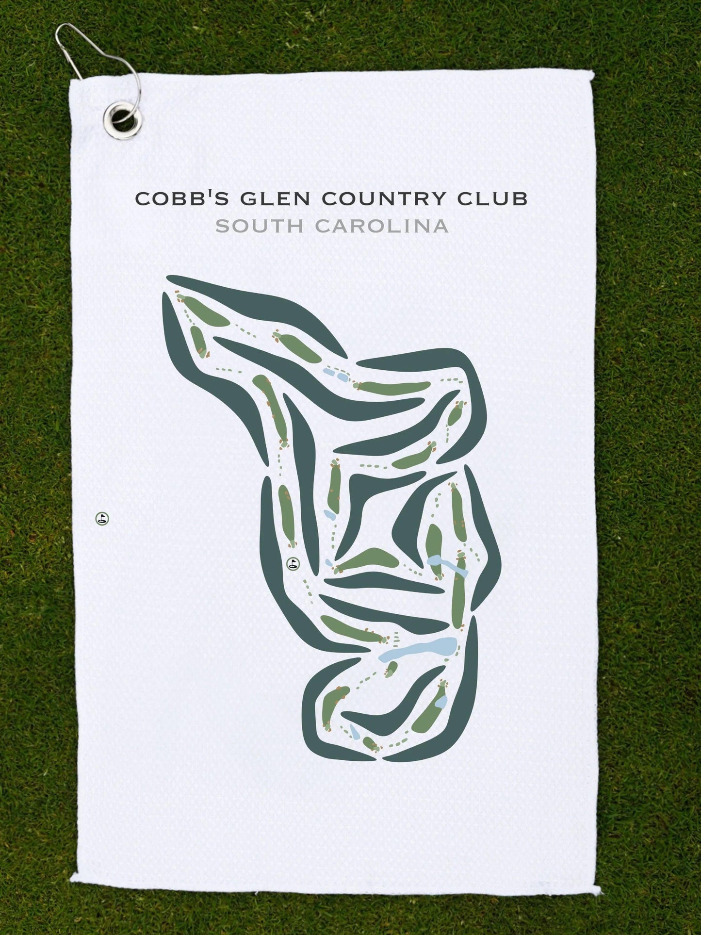 Cobbs Glen Country Club, South Carolina - Printed Golf Courses