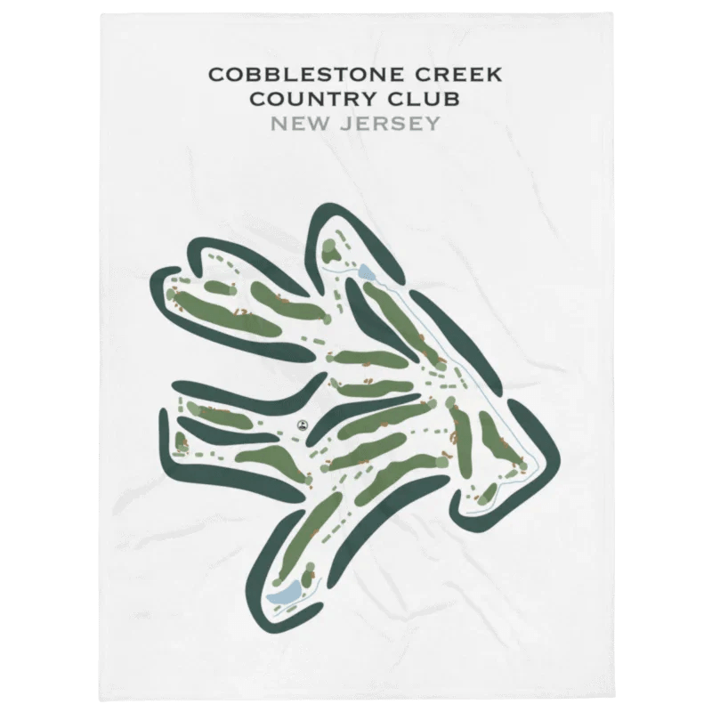 Cobblestone Creek Country Club, New Jersey - Printed Golf Course