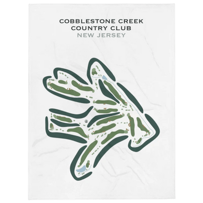 Cobblestone Creek Country Club, New Jersey - Printed Golf Course
