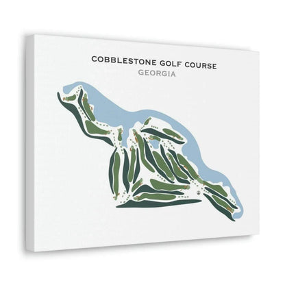Cobblestone Golf Course, Georgia - Printed Golf Courses