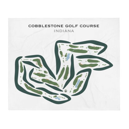 Cobblestone Golf Course, Indiana - Printed Golf Courses