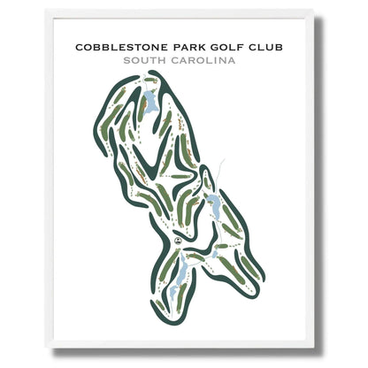 Cobblestone Park Golf Club, South Carolina - Printed Golf Courses