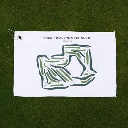 The Coeur d’Alene Golf Club, Idaho - Printed Golf Courses