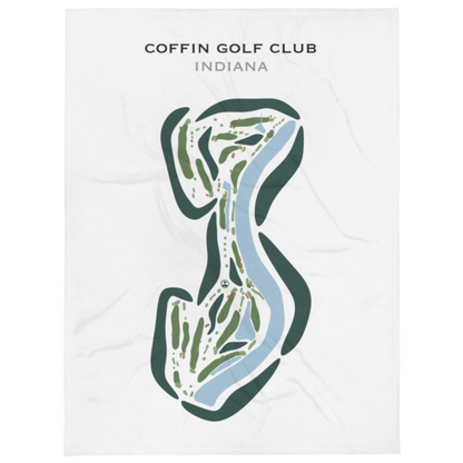 Coffin Golf Club, Indiana - Printed Golf Courses